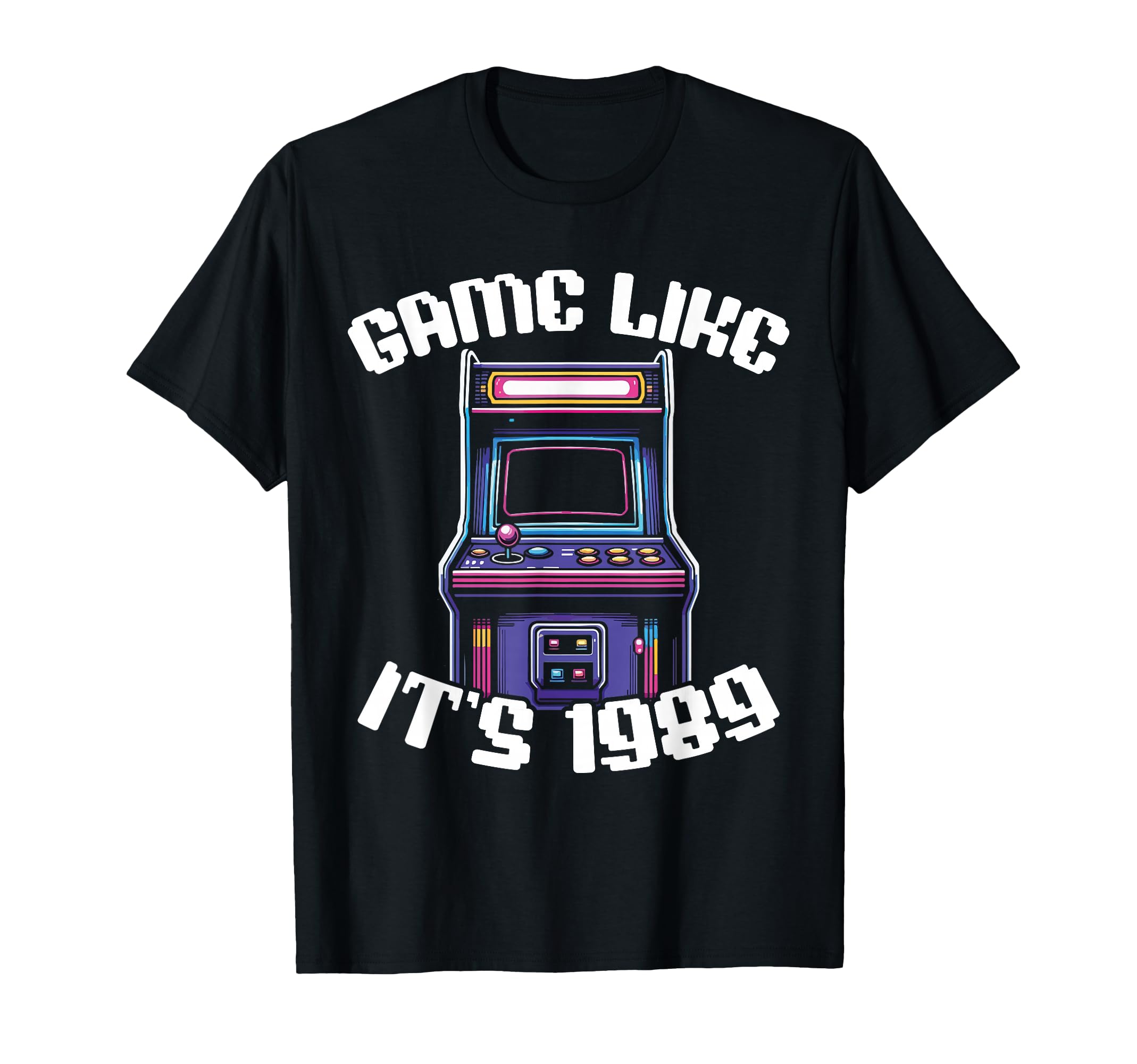 80S Arcade Nostalgia Pixel Art T-Shirt - Casual Everyday Wear for Adults - T-Shirt, Sweatshirt, Hoodie