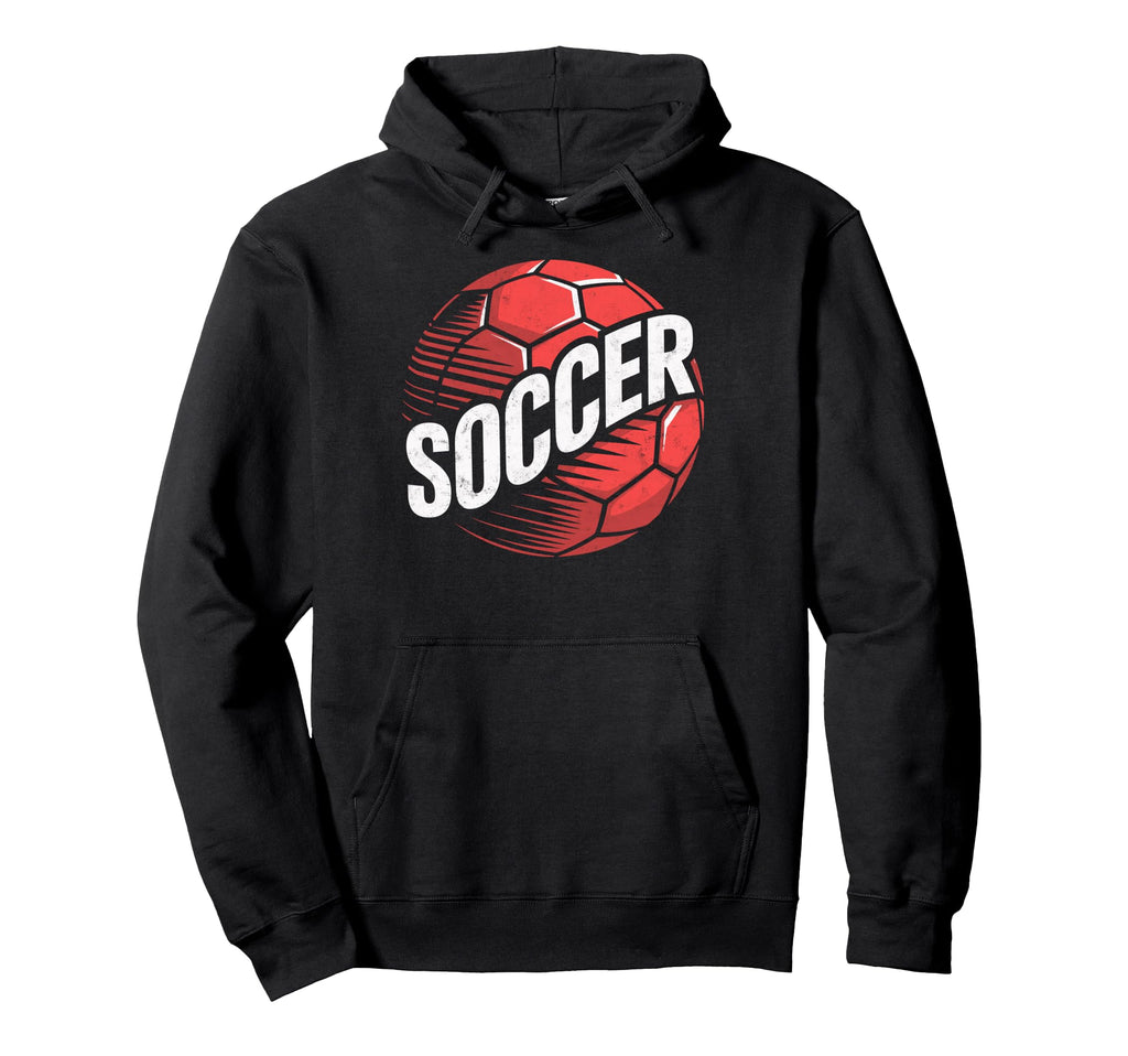 Soccer Football Ball Soccer Player Coach Hoodie - Minimalist Print Unisex - T-Shirt, Sweatshirt, Hoodie