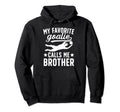 My Favorite Soccer Goalie Brother Hoodie - Casual Everyday Wear for Adults - T-Shirt, Sweatshirt, Hoodie