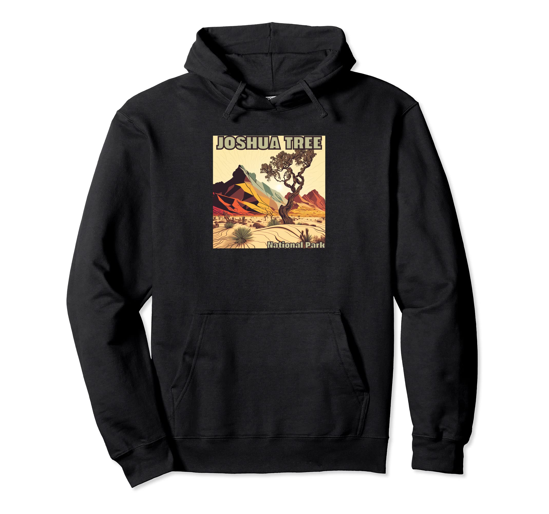 Joshua Tree National Park Desert Trip Hoodie - Graphic Print Unisex - T-Shirt, Sweatshirt, Hoodie