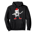 Soccer Football Santa Hat Matching Family Hoodie - Unique Graphic Unisex - T-Shirt, Sweatshirt, Hoodie