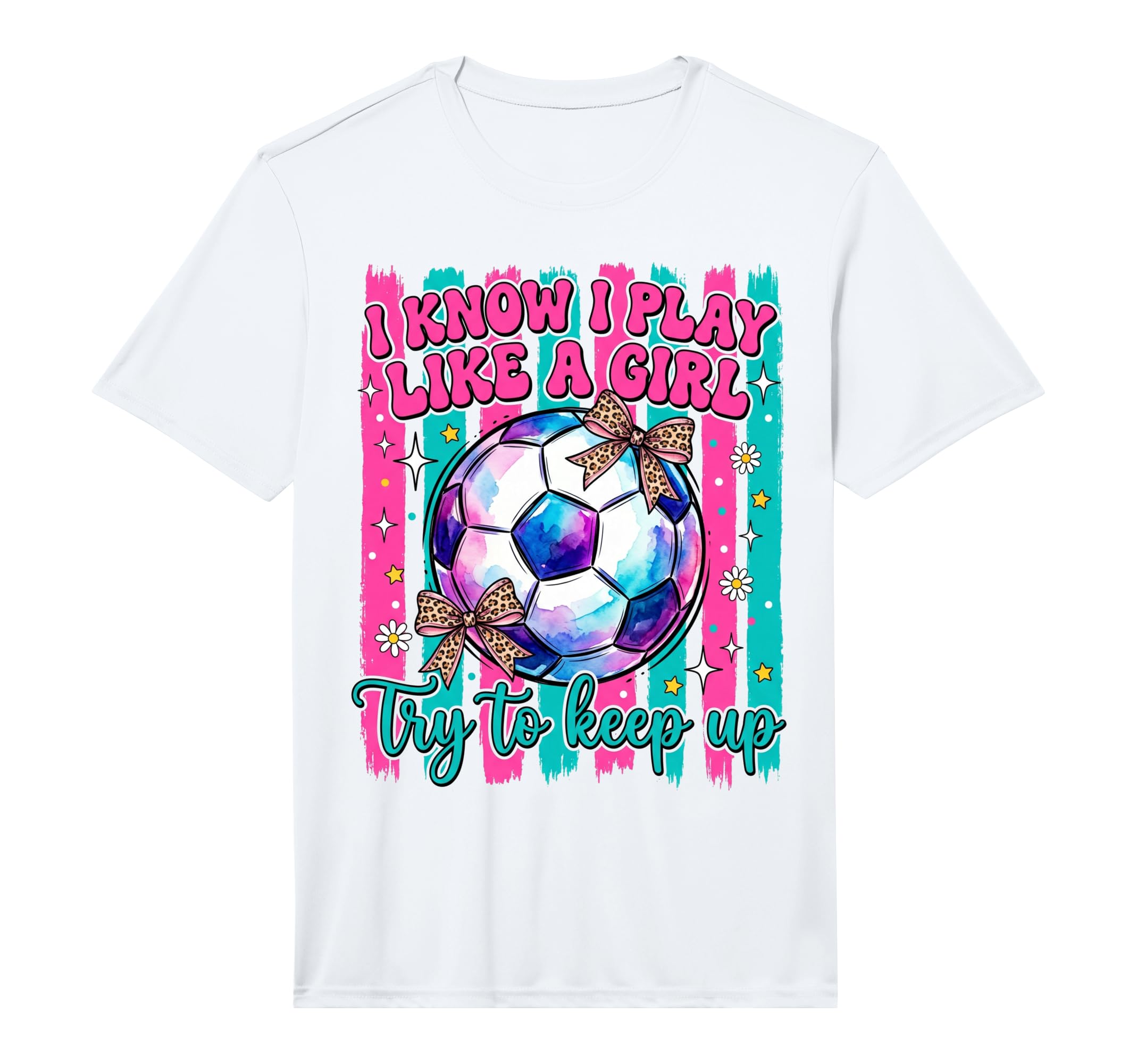 I Know I Play Like Try To Keep Up Soccer T-Shirt - Trendy Graphic Unisex - T-Shirt, Sweatshirt, Hoodie