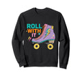 Rollerskates 80S Derby Roller Sweatshirt - Streetwear Style Men Women - T-Shirt, Sweatshirt, Hoodie