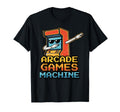 Arcade Games Machine Dabbing 70S 80S T-Shirt - Trendy Graphic for Adults - T-Shirt, Sweatshirt, Hoodie