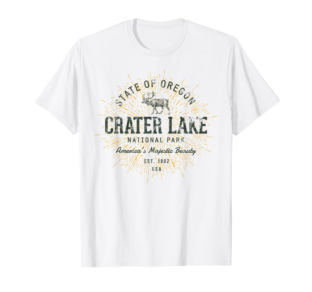 Crater Lake National Park T-Shirt - Custom Art Print Men Women - T-Shirt, Sweatshirt, Hoodie