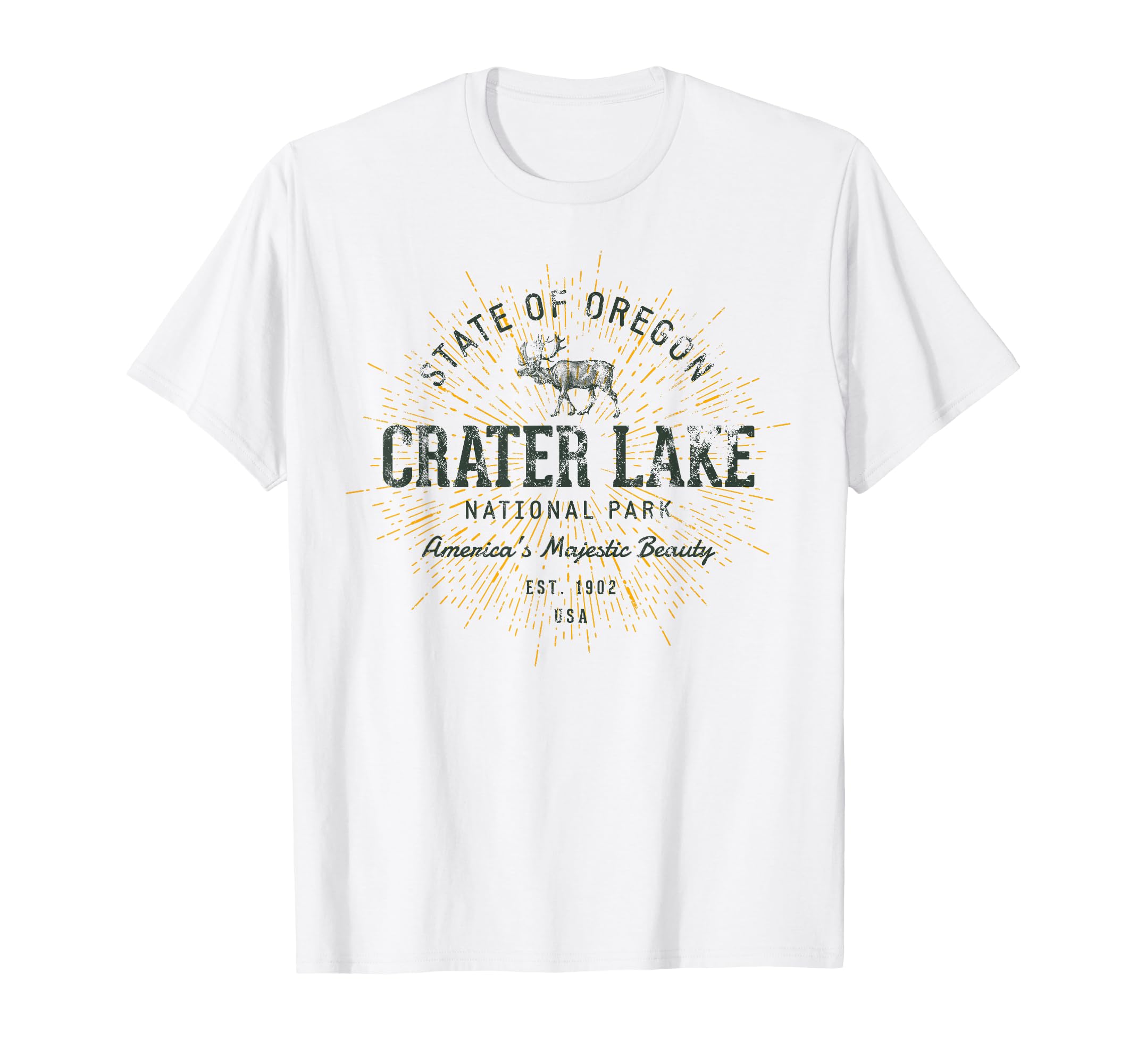 Crater Lake National Park T-Shirt - Custom Art Print Men Women - T-Shirt, Sweatshirt, Hoodie