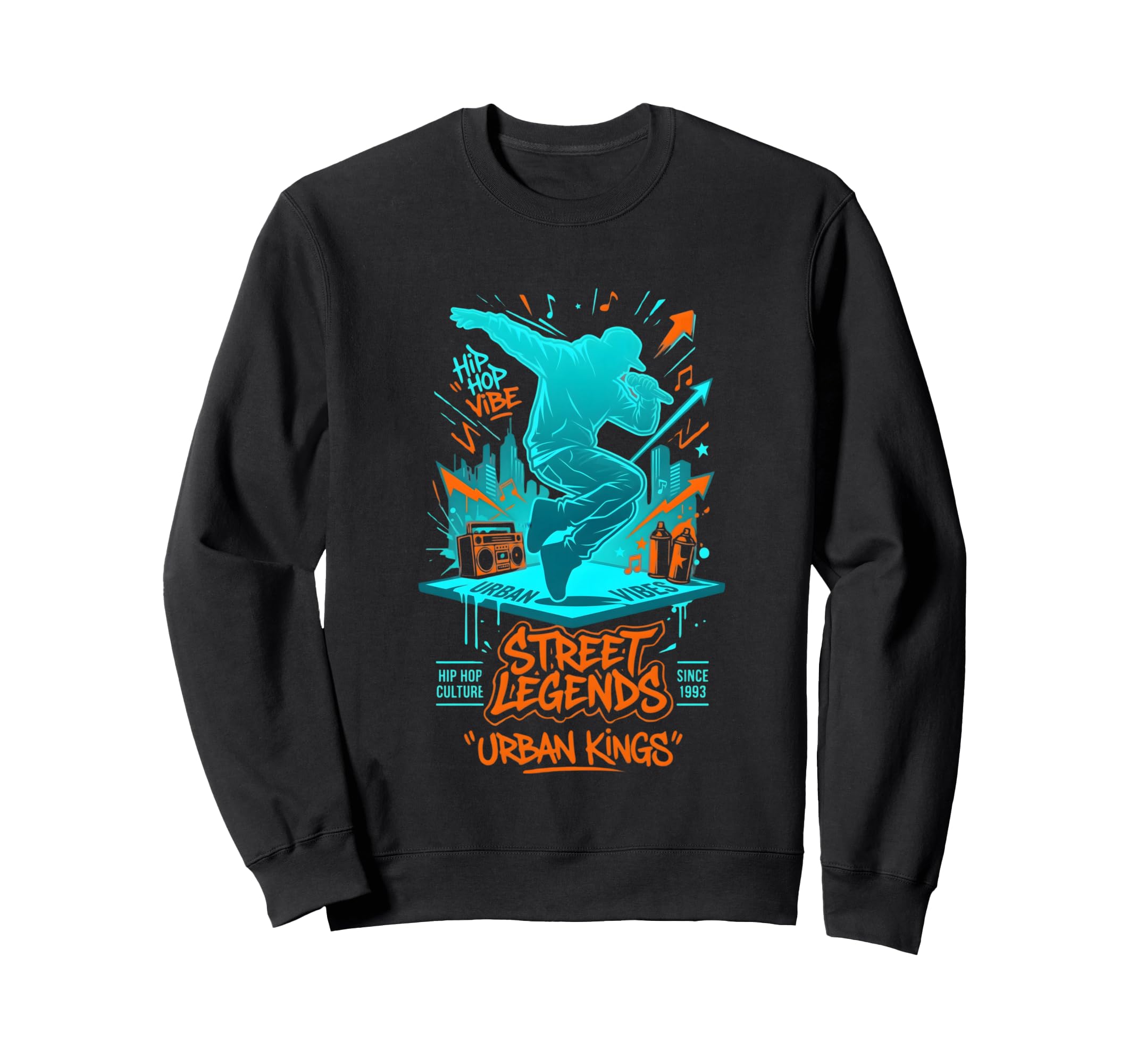 Old School Hip Hop Legends Break Sweatshirt - Streetwear Style Men Women - T-Shirt, Sweatshirt, Hoodie