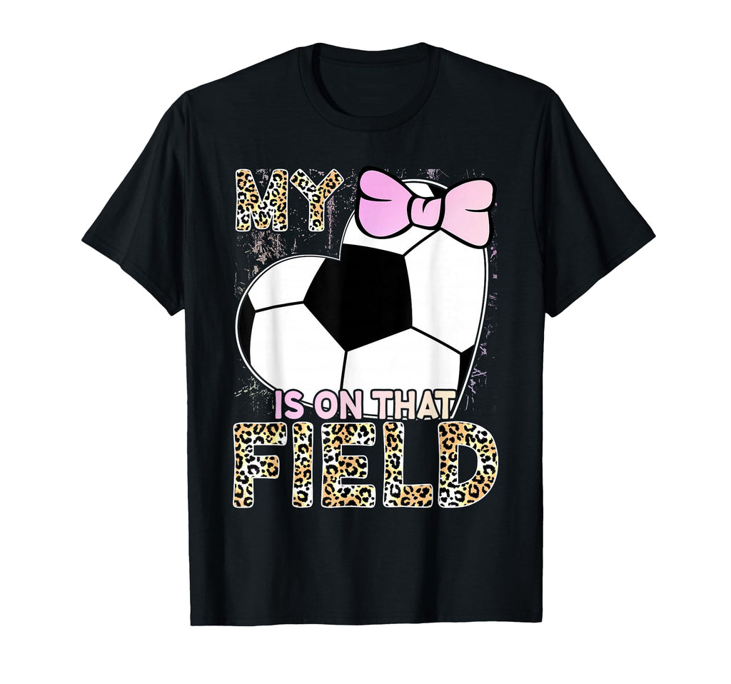 Leopard My Heart Is That Field T-Shirt - Casual Everyday Wear Unisex - T-Shirt, Sweatshirt, Hoodie