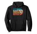 Eat Sleep Soccer Repet Goalie Player Hoodie - Minimalist Print Men Women - T-Shirt, Sweatshirt, Hoodie