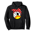 Softball Volleyball Soccer Player Mom Hoodie - Minimalist Print Men Women - T-Shirt, Sweatshirt, Hoodie
