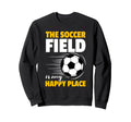 Coaching Soccer Dad Coach Soccer Sweatshirt - Aesthetic Graphic for Adults - T-Shirt, Sweatshirt, Hoodie
