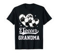 Soccer Heart Grandma Soccer Player T-Shirt - Casual Everyday Wear Men Women - T-Shirt, Sweatshirt, Hoodie