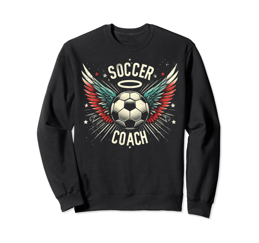 Soccer Coach Training Coaching Sweatshirt - Unique Graphic Men Women - T-Shirt, Sweatshirt, Hoodie