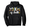 Mom Both Leopard Soccer Volleyball Mom Hoodie - Novelty Apparel Unisex - T-Shirt, Sweatshirt, Hoodie