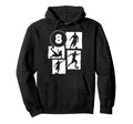 8Th Birthday Soccer Player Football 8 Hoodie - Aesthetic Graphic Unisex - T-Shirt, Sweatshirt, Hoodie