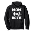 Mom Both Funny Lacrosse Soccer Mom Hoodie - Minimalist Print for Adults - T-Shirt, Sweatshirt, Hoodie