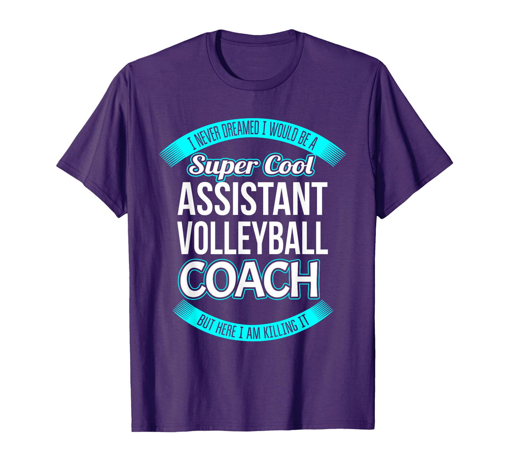 Funny Assistant Volleyball Coach Gift T-Shirt - Graphic Print for Adults - T-Shirt, Sweatshirt, Hoodie