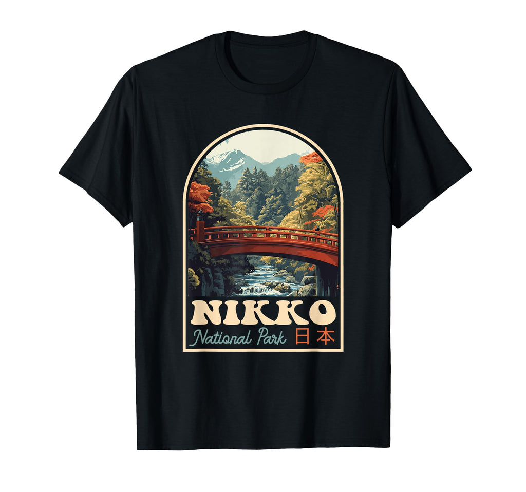 Nikko National Park Japan Japanese T-Shirt - Graphic Print Men Women - T-Shirt, Sweatshirt, Hoodie