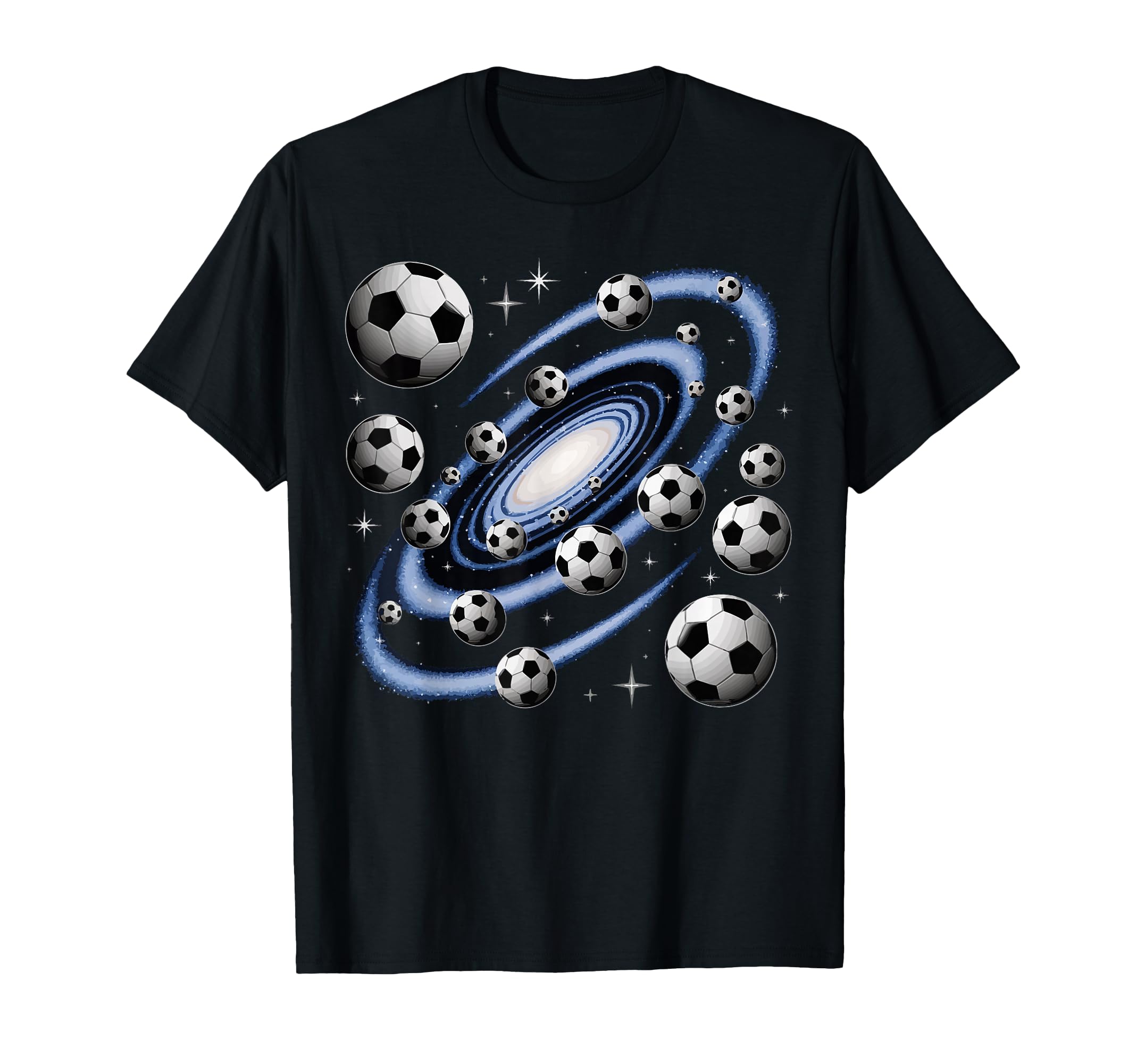Soccer Space Soccer Universe Lovers T-Shirt - Aesthetic Graphic Men Women - T-Shirt, Sweatshirt, Hoodie