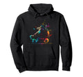 Inline Skater Splash Art Roller Skater Hoodie - Minimalist Print Men Women - T-Shirt, Sweatshirt, Hoodie
