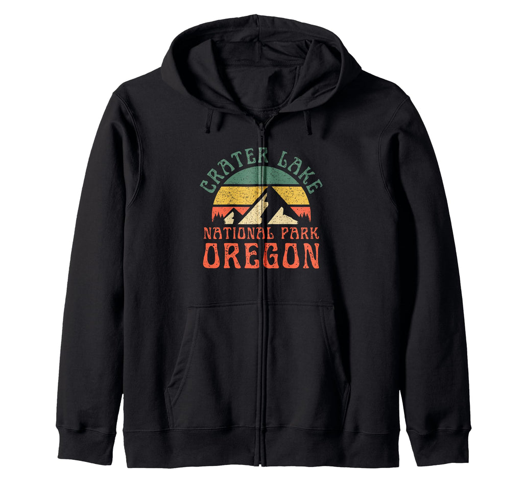 Crater Lake National Park Oregon Usa Hoodie - Aesthetic Graphic for Adults - T-Shirt, Sweatshirt, Hoodie