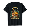 Camping Forest Tent Campfire Jasper T-Shirt - Novelty Apparel Men Women - T-Shirt, Sweatshirt, Hoodie
