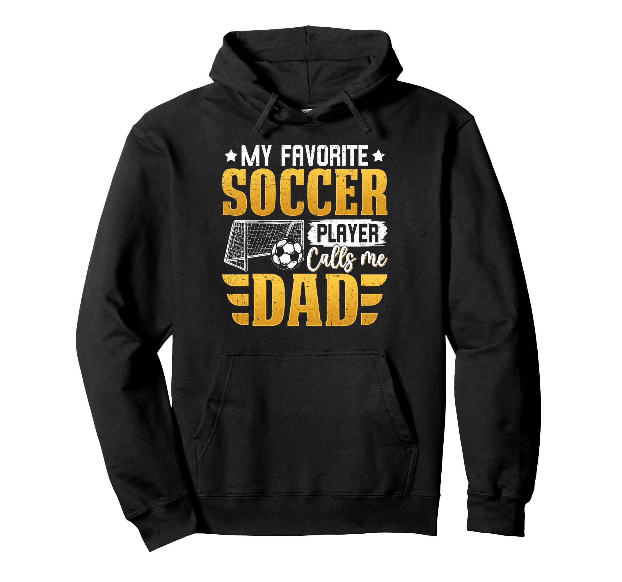 My Favorite Soccer Player Calls Me Hoodie - Fun Novelty Design for Adults - T-Shirt, Sweatshirt, Hoodie