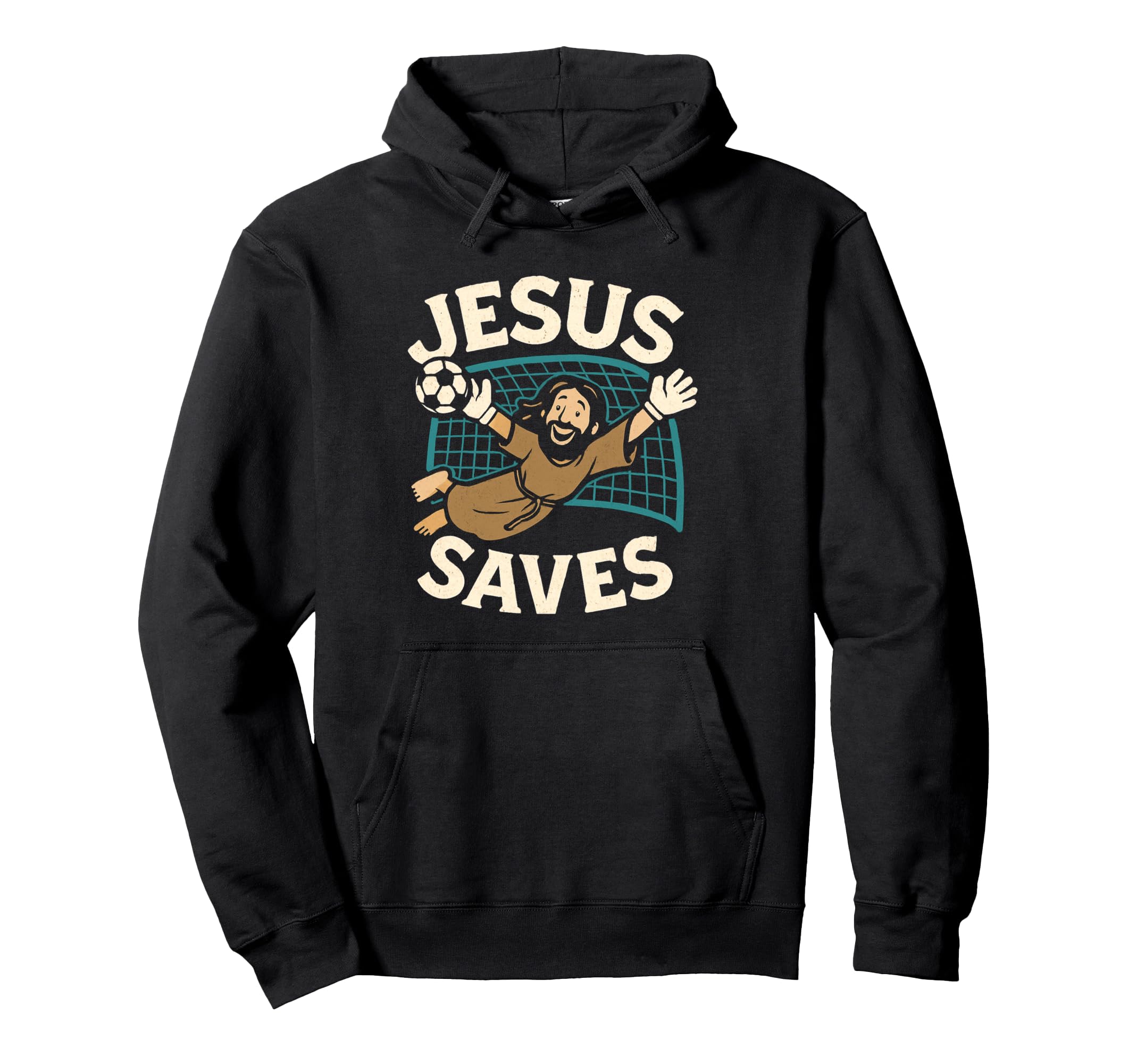 Jesus Saves I Christian Faith I Hoodie - Casual Everyday Wear for Adults - T-Shirt, Sweatshirt, Hoodie