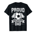 Proud Goalkeeper Dad Soccer Player Father T-Shirt - Graphic Print Unisex - T-Shirt, Sweatshirt, Hoodie