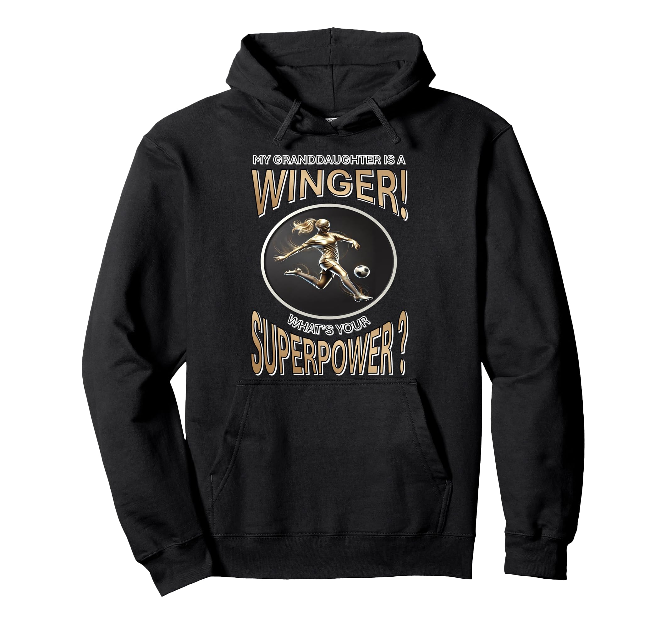 My Granddaughters Winger Whats Your Hoodie - Minimalist Print Unisex - T-Shirt, Sweatshirt, Hoodie