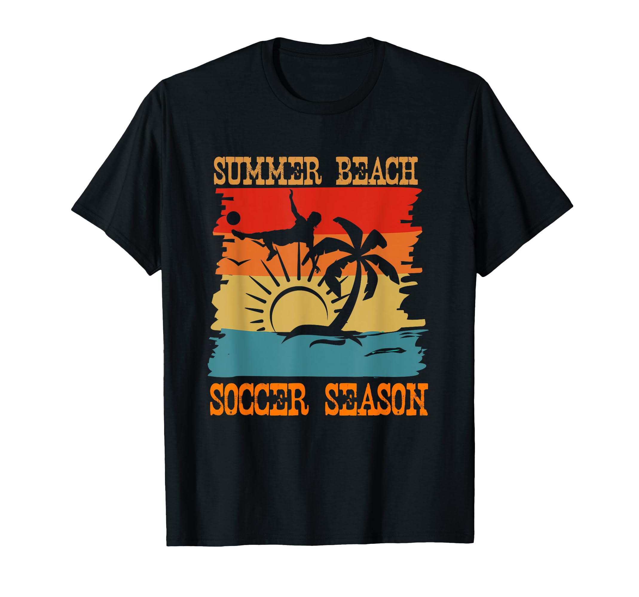 Summer Beach Soccer Season Beach Soccer T-Shirt - Minimalist Print Unisex - T-Shirt, Sweatshirt, Hoodie