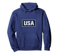 Usa Football Soccer Hoodie - Minimalist Print for Adults - T-Shirt, Sweatshirt, Hoodie