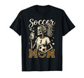 Soccer Mom Skeleton Coffee Leopard T-Shirt - Graphic Print for Adults - T-Shirt, Sweatshirt, Hoodie