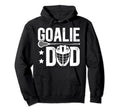 Lacrosse Goalie Dad Lacrosse Hoodie - Minimalist Print Men Women - T-Shirt, Sweatshirt, Hoodie