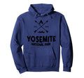 Yosemite National Park Kayak Camping Hoodie - Aesthetic Graphic for Adults - T-Shirt, Sweatshirt, Hoodie