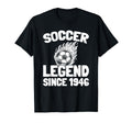 Born 1946 Team Sports Player Soccer T-Shirt - Streetwear Style Men Women - T-Shirt, Sweatshirt, Hoodie
