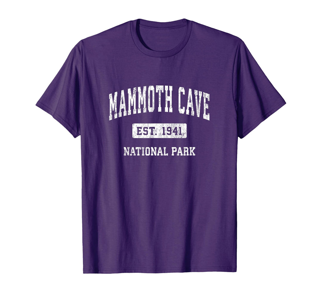 Mammoth Cave National Park Sports T-Shirt - Fun Novelty Design Men Women - T-Shirt, Sweatshirt, Hoodie