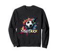 Streetkick Soccer Ball Splash Sweatshirt - Graphic Print for Adults - T-Shirt, Sweatshirt, Hoodie
