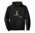 Soccer Player Typography Soccer Coach Hoodie - Minimalist Print Men Women - T-Shirt, Sweatshirt, Hoodie