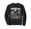 Raised Old School Hip Hop Cassette Sweatshirt - Custom Art Print Men Women - T-Shirt, Sweatshirt, Hoodie
