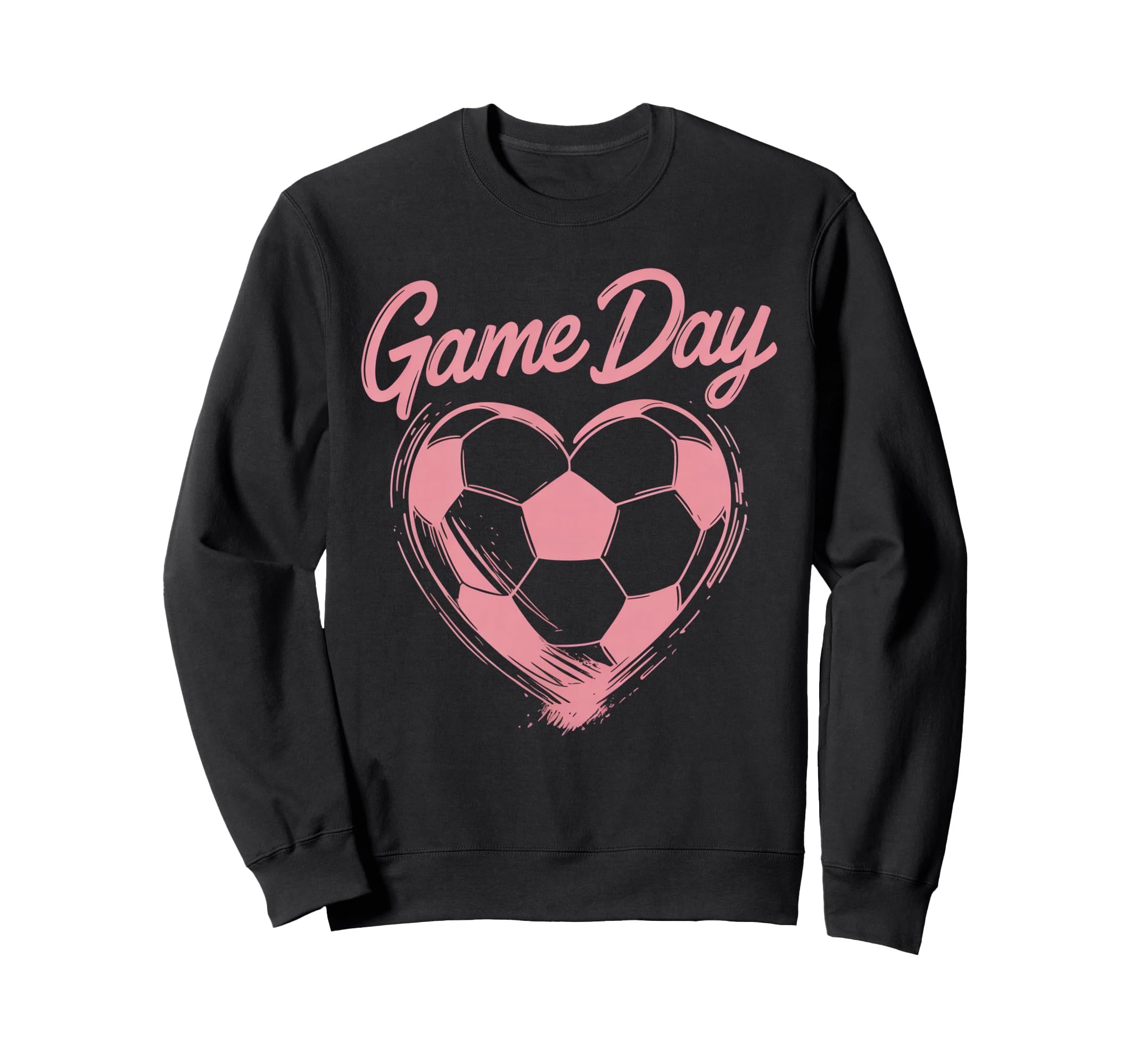Womens Soccer Game Day Ladies Sweatshirt - Aesthetic Graphic for Adults - T-Shirt, Sweatshirt, Hoodie
