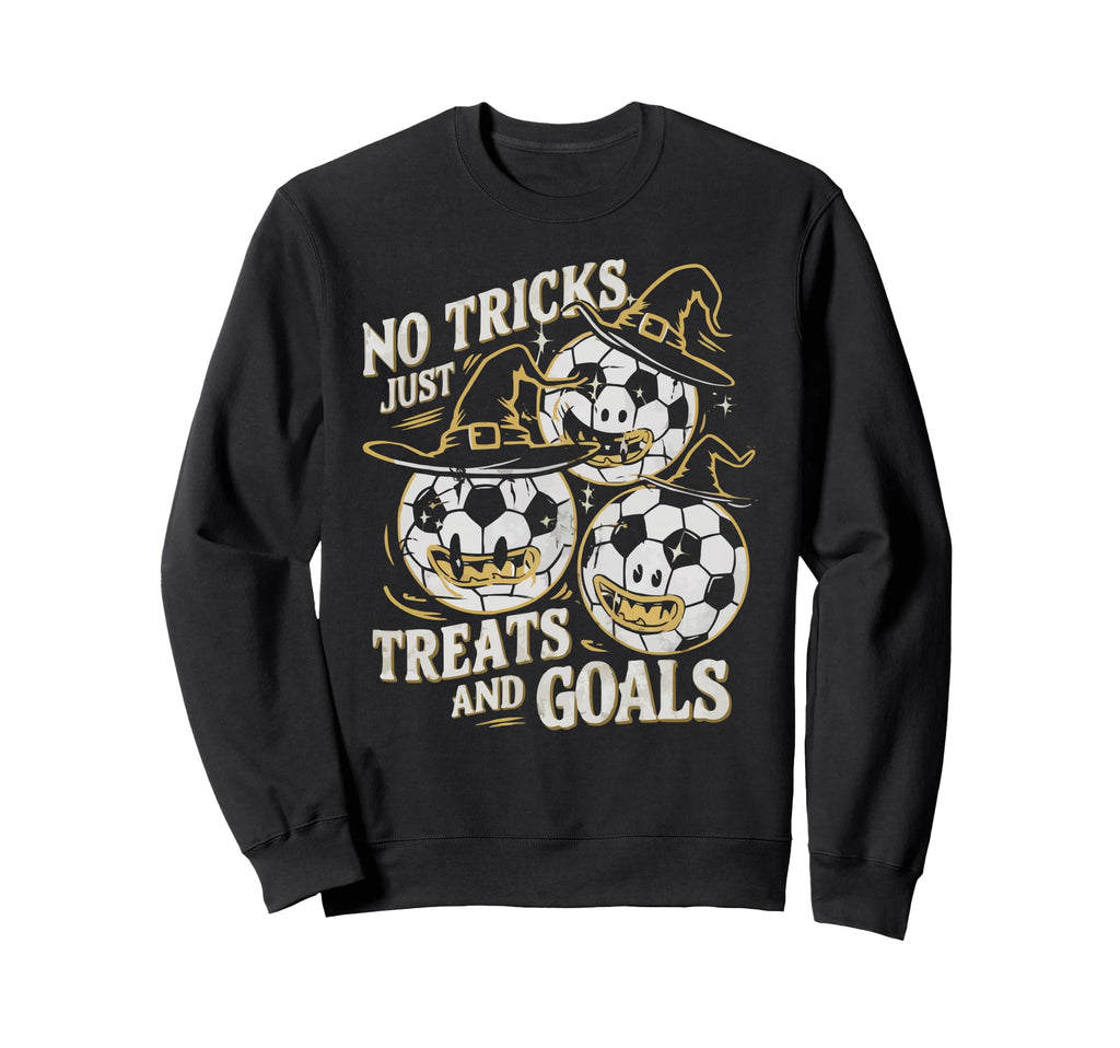 Soccer Halloween Spooky Goalkeeper Sweatshirt - Graphic Print Men Women - T-Shirt, Sweatshirt, Hoodie