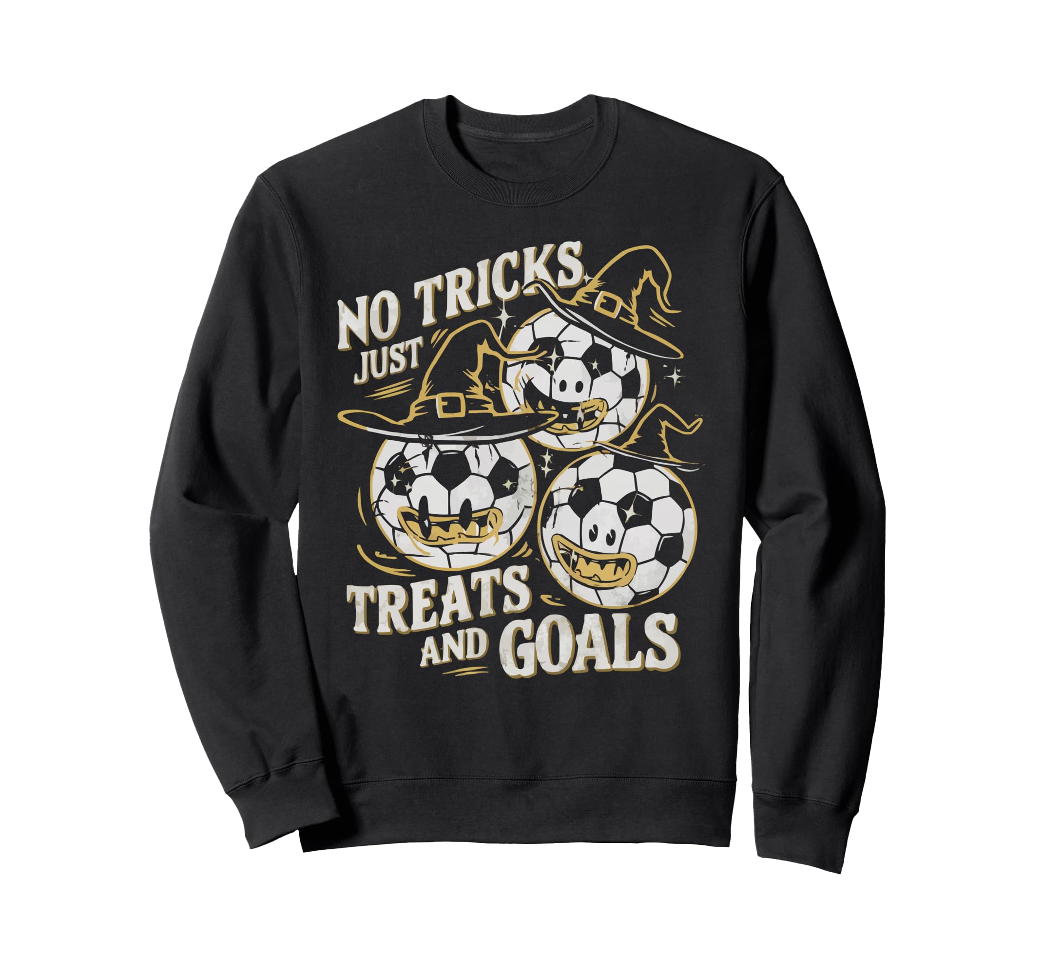 Soccer Halloween Spooky Goalkeeper Sweatshirt - Graphic Print Men Women - T-Shirt, Sweatshirt, Hoodie
