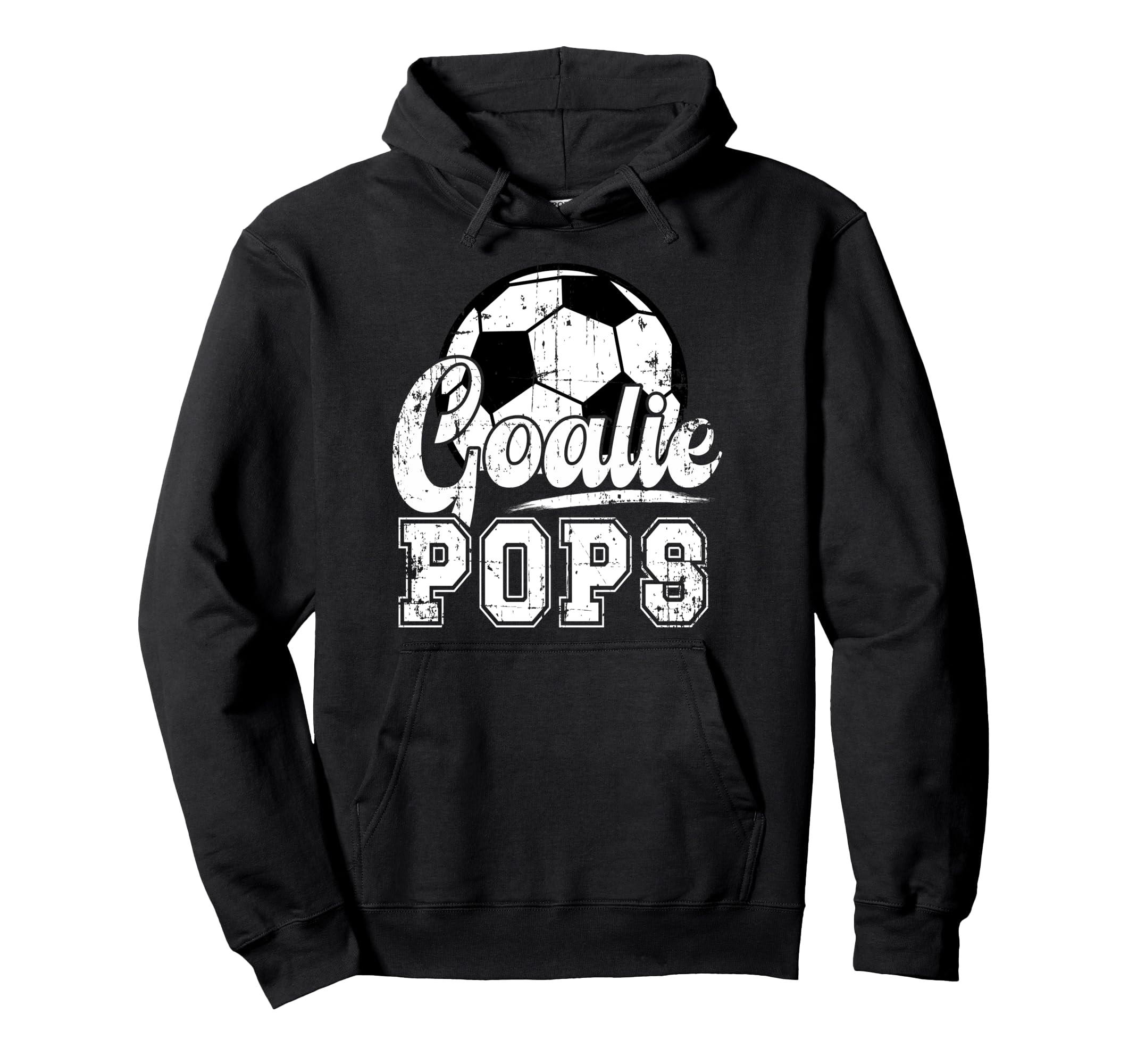 Soccer Goalie Pops Grandpa Pops Soccer Hoodie - Novelty Apparel for Adults - T-Shirt, Sweatshirt, Hoodie