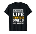 Life Is About Goals And Assists Indoor T-Shirt - Unique Graphic for Adults - T-Shirt, Sweatshirt, Hoodie