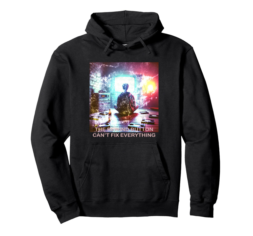 80S 90S Video Cassette Tape Vhs Lo Fi Hoodie - Graphic Print Men Women - T-Shirt, Sweatshirt, Hoodie