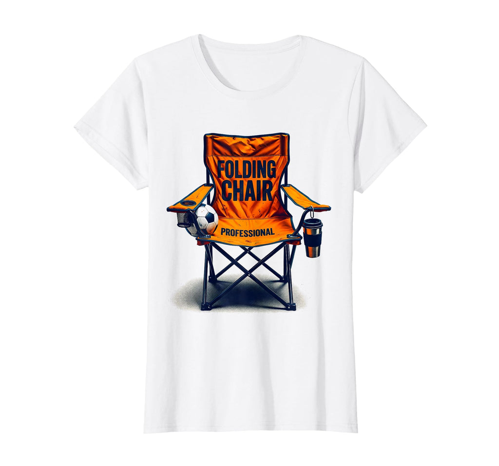 Folding Chair Professional Soccer Mom T-Shirt - Minimalist Print Men Women - T-Shirt, Sweatshirt, Hoodie