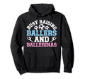 Raising Ballers And Ballerinas Soccer Hoodie - Custom Art Print Men Women - T-Shirt, Sweatshirt, Hoodie