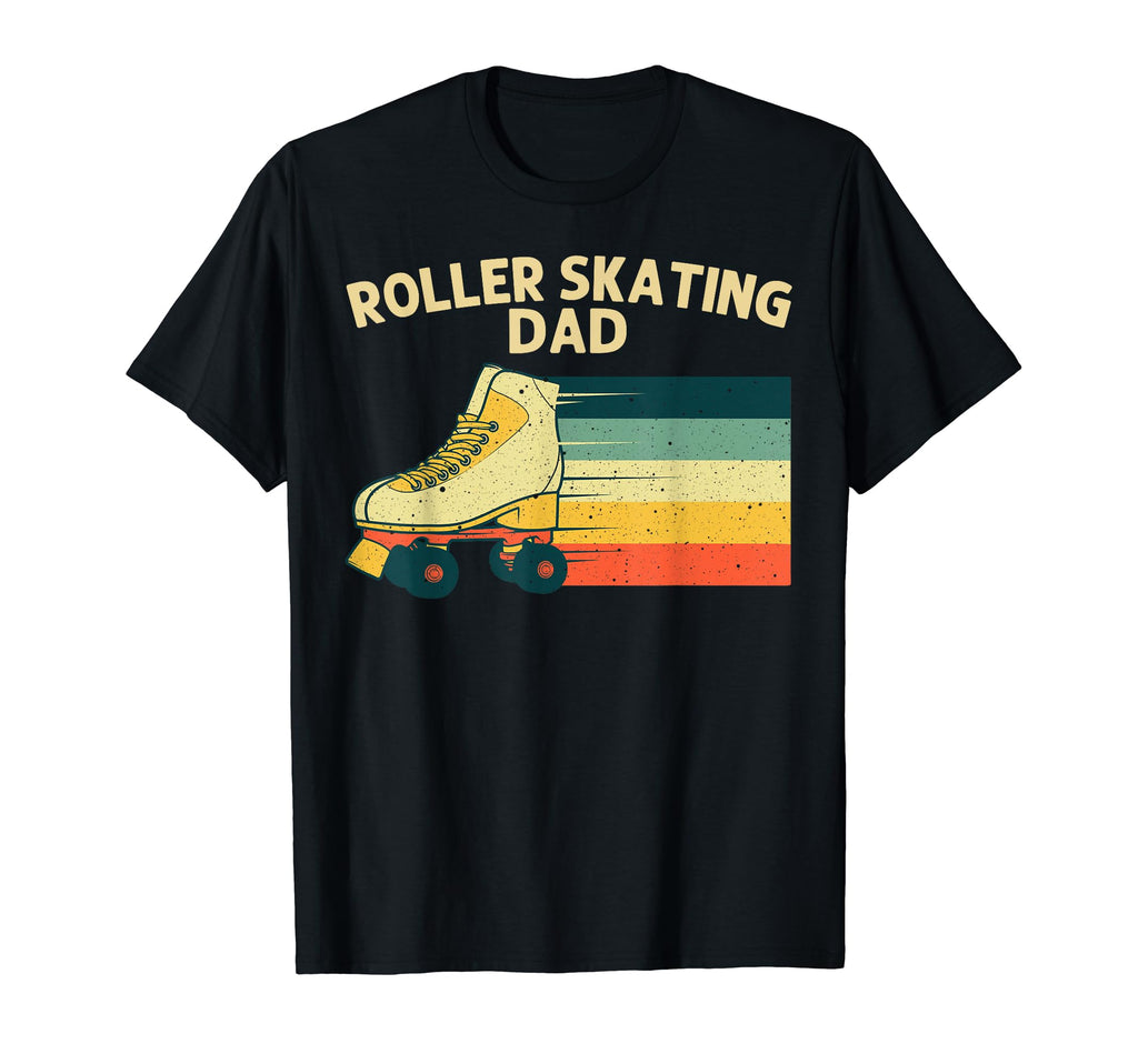 Roller Skating Dad Papa Roller Skate T-Shirt - Novelty Apparel Unisex - T-Shirt, Sweatshirt, Hoodie