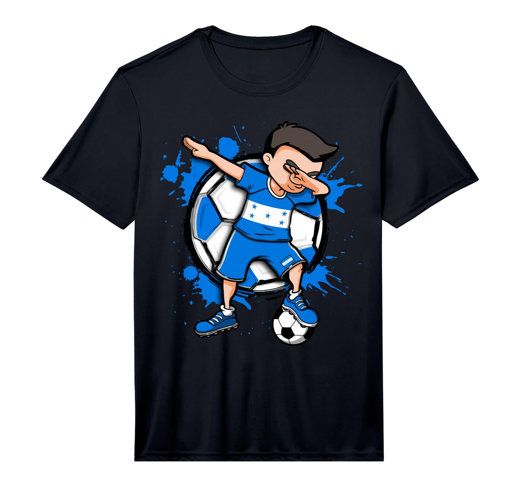 Dabbing Soccer Honduras Football T-Shirt - Fun Novelty Design for Adults - T-Shirt, Sweatshirt, Hoodie